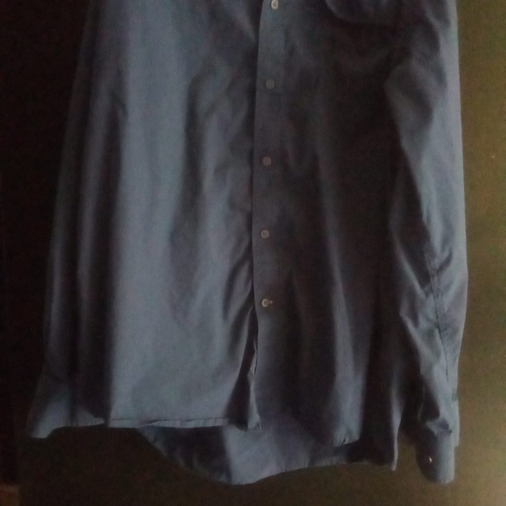 Men's casual button down, long sleeve